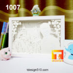 1007. Harry Potter - Paper cut light box template, shadow box, 3D papercut lightbox svg file DIY, cutting cricut - Image 2