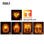 5003. Love - 5 sided Paper cut light box template, shadow box, 3D paper lanterns papercut lightbox svg file DIY, cutting cricut - Image 6
