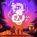 1033. Dragon Ball - Paper cut light box template, shadow box, 3D papercut lightbox svg file DIY, cutting cricut - Image 3