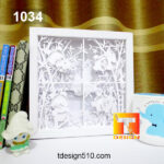 1034. Panda - Paper cut light box template, shadow box, 3D papercut lightbox svg file DIY, cutting cricut - Image 5