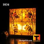 1034. Panda - Paper cut light box template, shadow box, 3D papercut lightbox svg file DIY, cutting cricut - Image 4