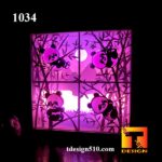 1034. Panda - Paper cut light box template, shadow box, 3D papercut lightbox svg file DIY, cutting cricut - Image 3