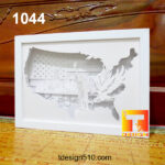 1044. New York City - Paper cut light box template, shadow box, 3D papercut lightbox svg file DIY, cutting cricut - Image 4