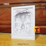 1053. Jesus Christmas - Paper cut light box template, shadow box, 3D papercut lightbox svg file DIY, cutting cricut - Image 3