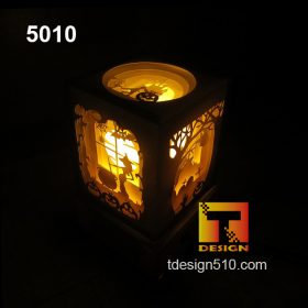 5010. Halloween - 5 sided Paper cut light box template, shadow box, 3D paper lanterns papercut lightbox svg file DIY, cutting cricut