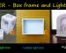 Paper Box frame Light base