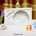 1056. Halloween - Paper cut light box template, shadow box, 3D papercut lightbox svg file DIY, cutting cricut - Image 3
