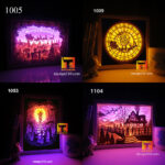 #13 Combo Christmas 8in1 - Paper cut light box template, shadow box, 3D papercut lightbox svg file DIY, cutting cricut - Image 2