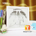 1062. Harry Potter - Paper cut light box template, shadow box, 3D papercut lightbox svg file DIY, cutting cricut - Image 3