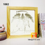 1062. Harry Potter - Paper cut light box template, shadow box, 3D papercut lightbox svg file DIY, cutting cricut - Image 4