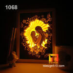 #14 Combo Valentines Womens day - Paper cut light box template, shadow box, 3D papercut lightbox svg file DIY, cutting cricut - Image 8