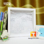 1072. Lion - Paper cut light box template, shadow box, 3D papercut lightbox svg file DIY, cutting cricut - Image 4