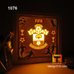 1076. Southampton - Paper cut light box template, shadow box, 3D papercut lightbox svg file DIY, cutting cricut