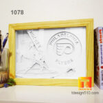 1078. Philadelphia Flyers - Paper cut light box template, shadow box, 3D papercut lightbox svg file DIY, cutting cricut - Image 3
