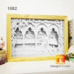 1082. Wedding love - Paper cut light box template, shadow box, 3D papercut lightbox svg file DIY, cutting cricut - Image 4