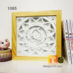 1085. Zodiac Pisces - Paper cut light box template, shadow box, 3D papercut lightbox svg file DIY, cutting cricut - Image 3