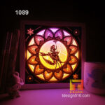 #10 Combo Zodiac signs - Paper cut light box template, shadow box, 3D papercut lightbox svg file DIY, cutting cricut - Image 7