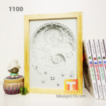 1100. Nightmare Before Christmas - Paper cut light box template, shadow box, 3D papercut lightbox svg file DIY, cutting cricut - Image 4