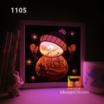#13 Combo Christmas 8in1 - Paper cut light box template, shadow box, 3D papercut lightbox svg file DIY, cutting cricut - Image 13