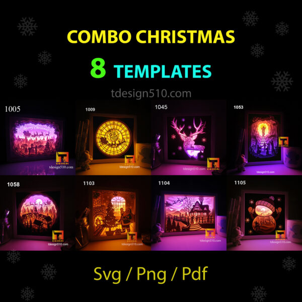 Combo13 christmas 8in1