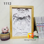 1112. Supernatural - Paper cut light box template, shadow box, 3D papercut lightbox svg file DIY, cutting cricut - Image 4