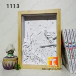 1113. Skiing - Paper cut light box template, shadow box, 3D papercut lightbox svg file DIY, cutting cricut - Image 4