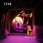 1116. Thor Thunder - Paper cut light box template, shadow box, 3D papercut lightbox svg file DIY, cutting cricut