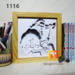 1116. Thor Thunder - Paper cut light box template, shadow box, 3D papercut lightbox svg file DIY, cutting cricut - Image 4