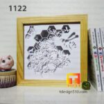 1122. Winnie The Pooh - Paper cut light box template, shadow box, 3D papercut lightbox svg file DIY, cutting cricut - Image 4