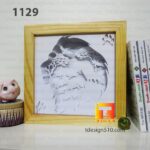 1129. Lion - Paper cut light box template, shadow box, 3D papercut lightbox svg file DIY, cutting cricut - Image 4