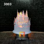 3003. Christmas Truck - Paper cutting lamp, paper lantern light box template, 3D shadow box Cylinder, papercut lightbox svg file DIY cricut - Image 5