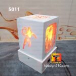 5011. Avengers - 5 sided Paper cut light box template, shadow box, 3D paper lanterns papercut lightbox svg file DIY, cutting cricut - Image 7