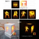 5011. Avengers - 5 sided Paper cut light box template, shadow box, 3D paper lanterns papercut lightbox svg file DIY, cutting cricut - Image 11