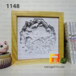 1148. Ocean Diver - Paper cut light box template, shadow box, 3D papercut lightbox svg file DIY, cutting cricut - Image 5