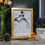 1157. Cinderella - Paper cut light box template, shadow box, 3D papercut lightbox svg file DIY, cutting cricut - Image 5