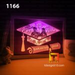 1166. Graduation - Paper cut light box template, shadow box, 3D papercut lightbox svg file DIY, cutting cricut - Image 2