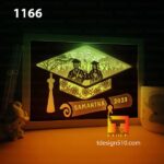 1166. Graduation - Paper cut light box template, shadow box, 3D papercut lightbox svg file DIY, cutting cricut - Image 4