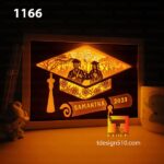 1166. Graduation - Paper cut light box template, shadow box, 3D papercut lightbox svg file DIY, cutting cricut - Image 3