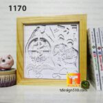 1170. Doctor Nurse - Paper cut light box template, shadow box, 3D papercut lightbox svg file DIY, cutting cricut - Image 4