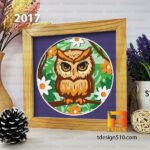 2017. Owl - 3D shadow box Paper cutting templates, papercut crafting svg file DIY, gift Cricut Silhouette