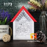 #27 Combo Christmas House - Paper cutting lamp 3D shadow box, Light box template, papercut lightbox svg file DIY, cricut - Image 7