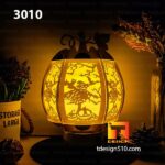 3010. Pumpkin Head Pumpkin lantern - Paper cutting lamp, paper lantern light box template, 3D shadow box, papercut lightbox svg file DIY cricut