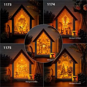 Combo27 Christmas House 1