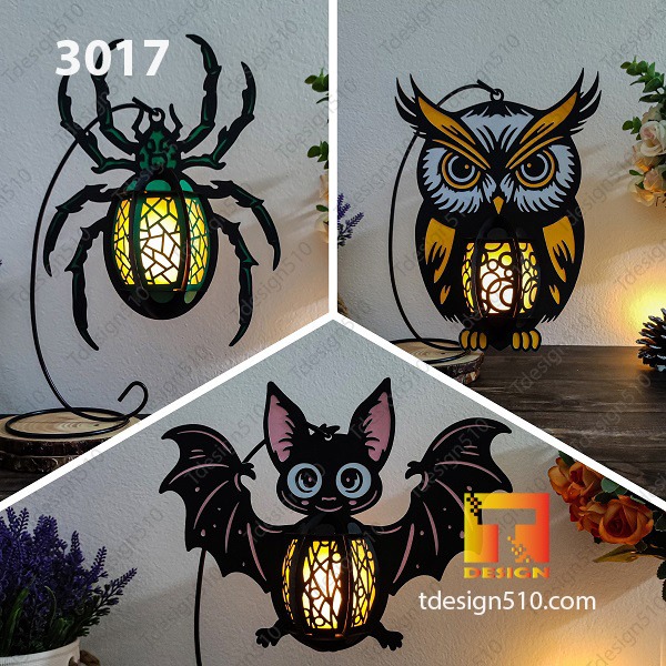 Spider Halloween Lantern | 2024 Coconut Lantern